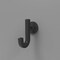 Hickory Hardware Hook 1-1/8 Inch Center to Center, 5PK H077888MB-5B - alternate 3